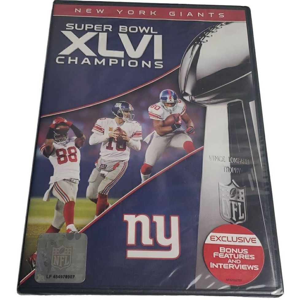 ‎NEW Super Bowl XLVI Champions DVD